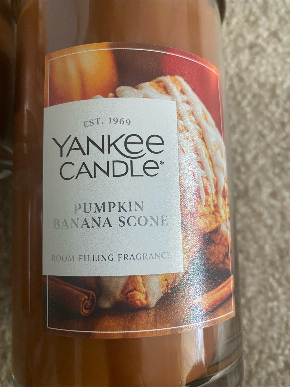 3-yankee candle bundle pumpkin banana scone -brand new! - Picture 2 of 4
